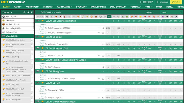 betwinner espor bahis sitesi giriş sayfası